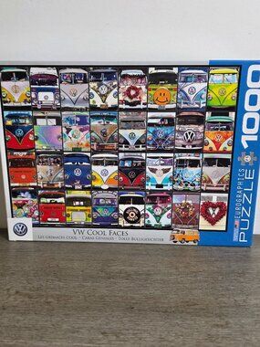 VW Cool Faces - 1000 Piece Jigsaw Puzzle by Eurographics